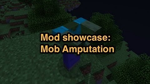 Minecraft Mod Showcase : Mob Amputation Mod