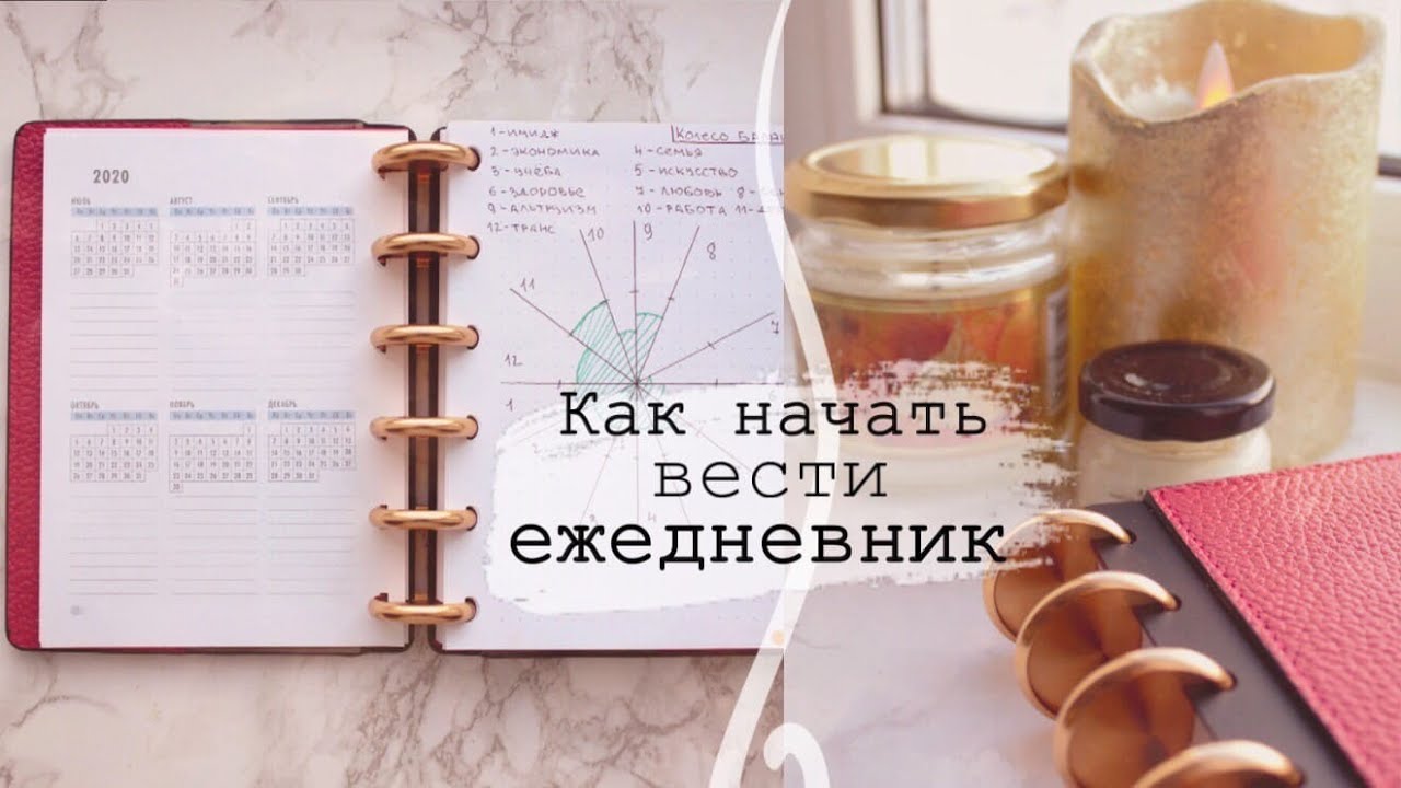 КАК НАЧАТЬ ВЕСТИ ЕЖЕДНЕВНИК | НОВЫЙ ПЛАНЕР - YouTube