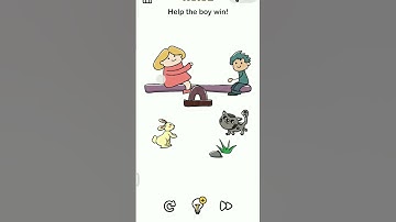 Brain out level 32 help the boy win walkthrough and solution