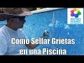 Como sellar grietas en una Piscina - Pintores Rosario ✅