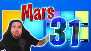 BOUTIQUE FORTNITE D’AUJOURD’HUI (31 mars 2026) 💙🥳 (Boutique du jour)