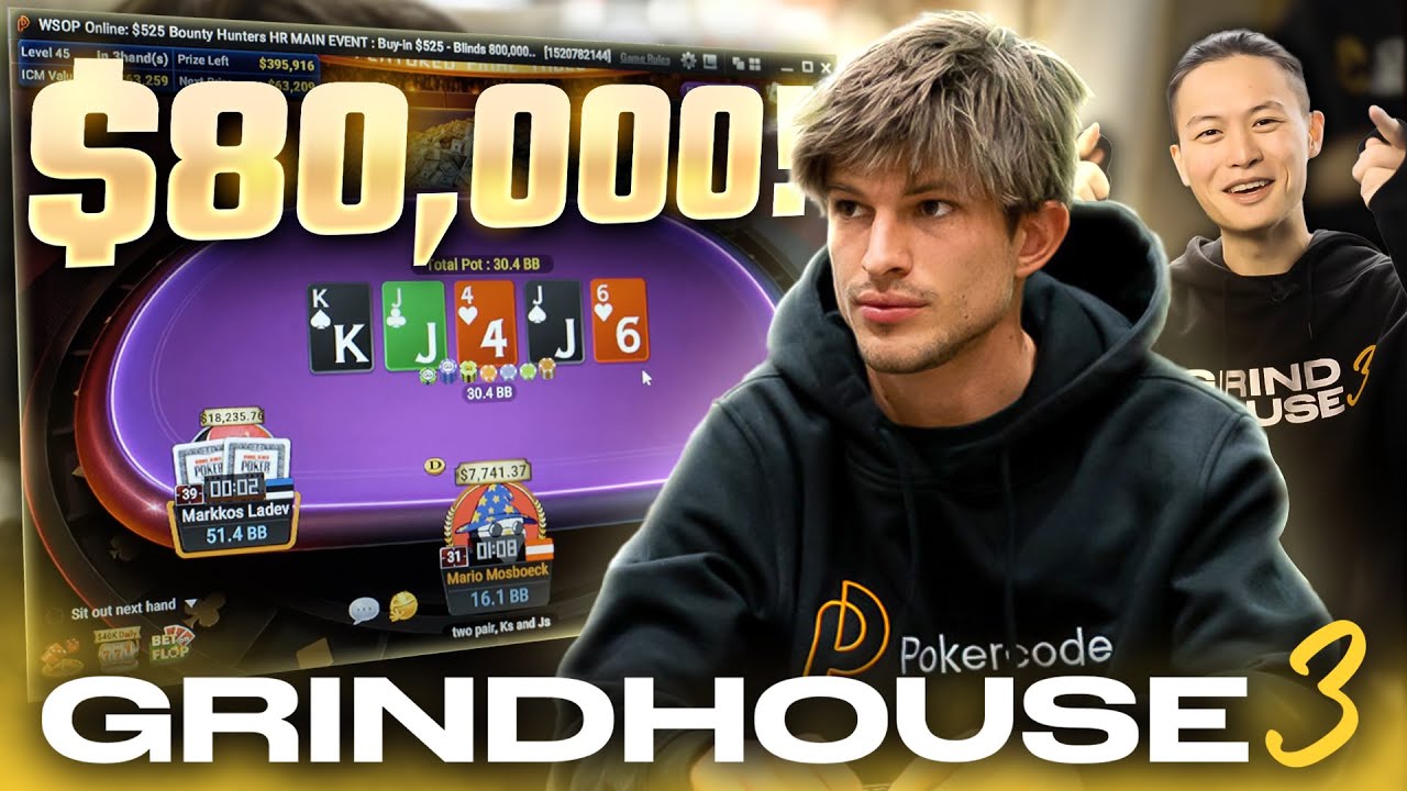 Mario Mosboeck Wins $75,000 in Grindhouse 3 - FINAL DAY