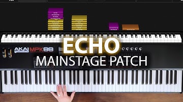 Echo MainStage patch keyboard cover- Elevation Worship