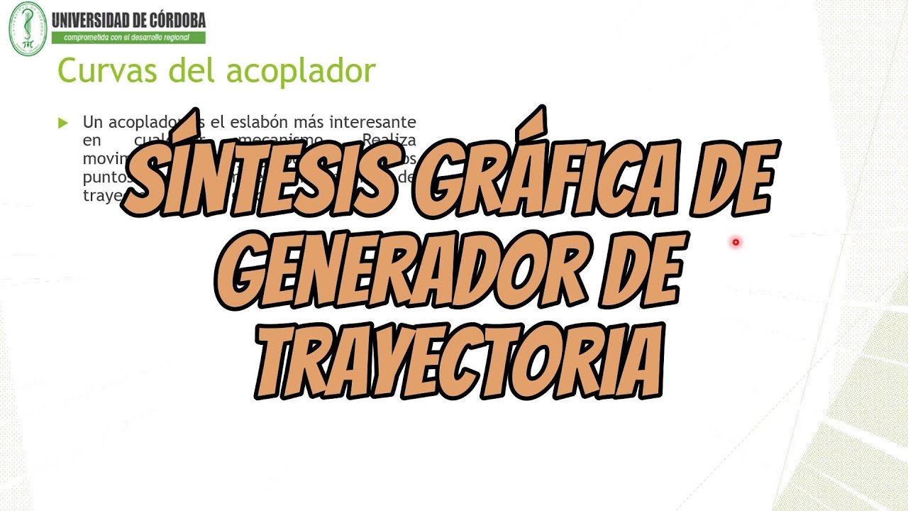 Como sintetizar mecanismos generador de trayectoria con métodos gráficos