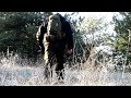 Одиночная ночевка в лесу с плащ палаткой  Overnight in the forest with minimal equipment