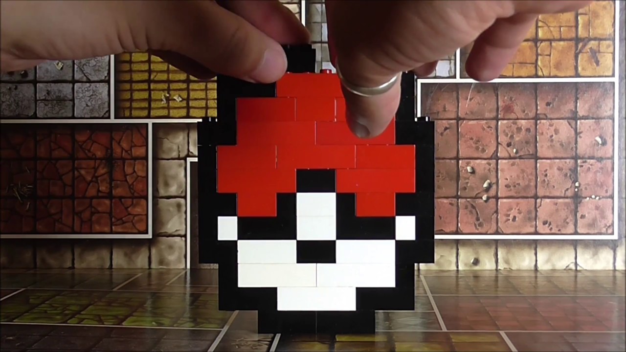 Poke Ball Pixel Art – BRIK