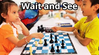 Chess Battle: 6-Year-Old Nhật Huy vs His Girlfriend in a 3-Minute Blitz Game