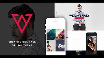 Viska - Creative One Page Drupal Theme | Themeforest Website Templates and Themes