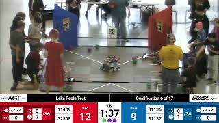 FTC 2025-2026 Lake Pepin League Week 0 - Match 6