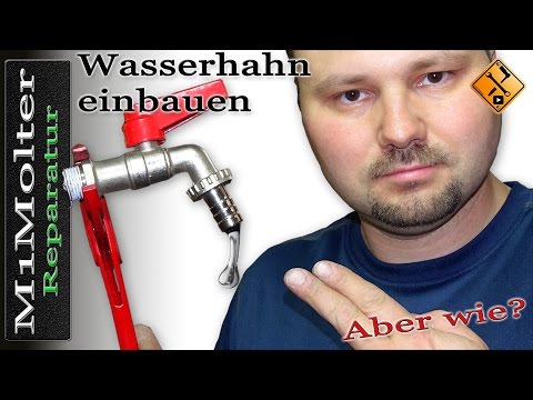 Video: Die Installation eines Wasserhahns ist eine Aufgabe, die jeder erledigen kann