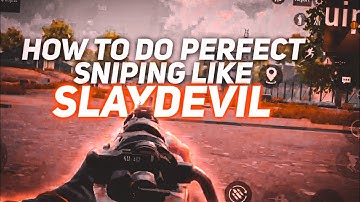 HOW TO DO SNIPING LIKE @slayDEVIL | Drills - pubg mobile #short