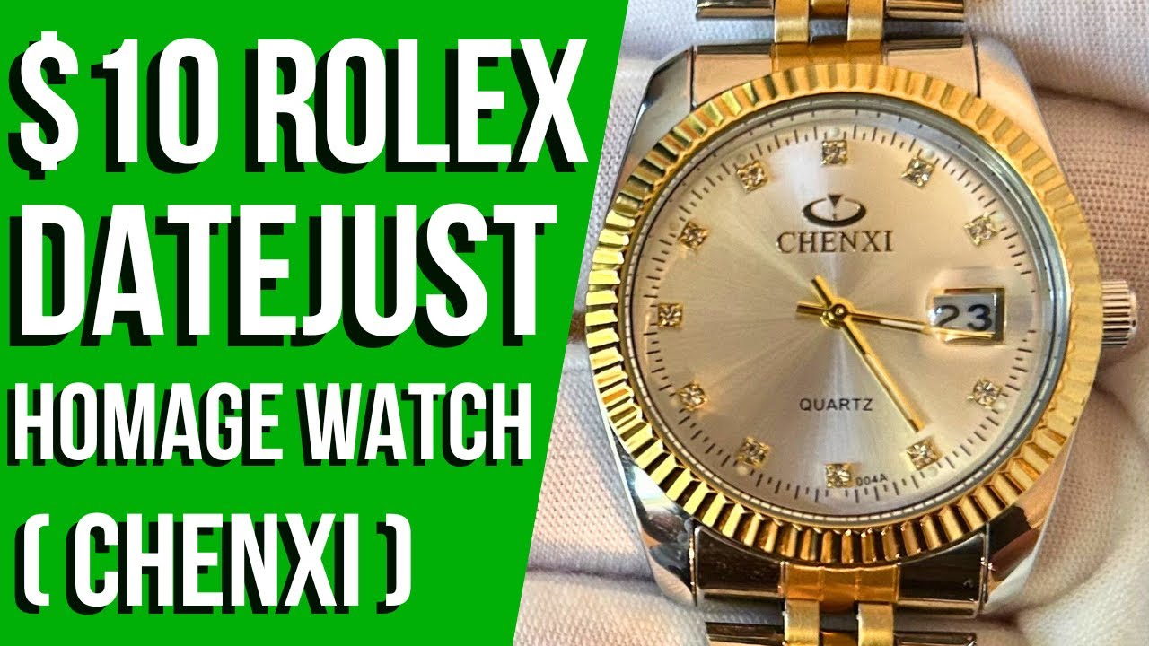 I Bought a $10 Rolex Lookalike | CHENXI Datejust Honest Review
