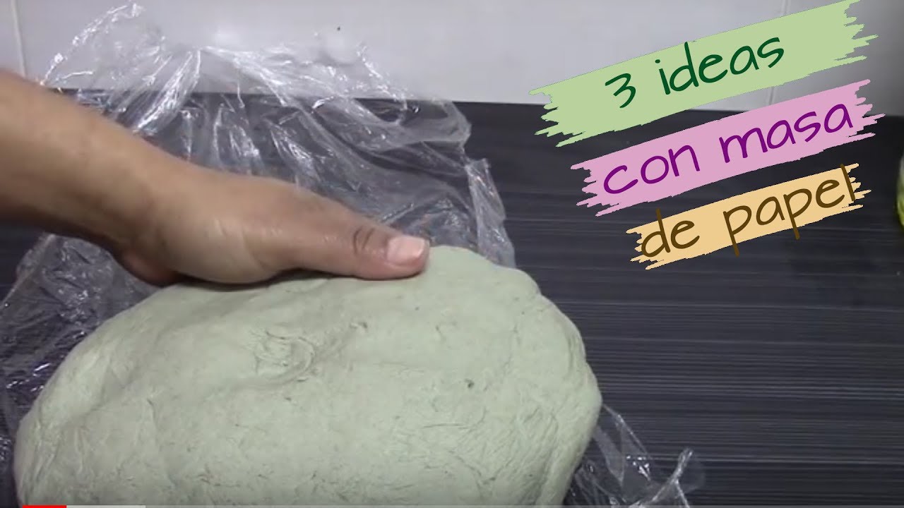 Explicación Llave Martin Luther King Junior MASS OF PAPER. MASS OF EGG CARDBOARD. NEW RECIPE - YouTube