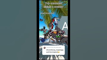 top comment claims a country (S1 E19) #fypシ゚viral #shorts #mapping #countryballs #country