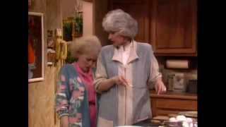 The Golden Girls  Blanche and her sensible meal diet