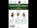 Webinar on Adoption of Emerging Technologies to Decarbonize Large Infrastructure