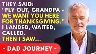 They Said: “Fly Out, Grandpa — We Want You Here for Thanksgiving.” I Landed. Waited… Dad Journey.