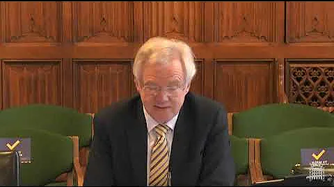 David Davis MP discusses COVID-19 vaccine passports at Select Committee appearance