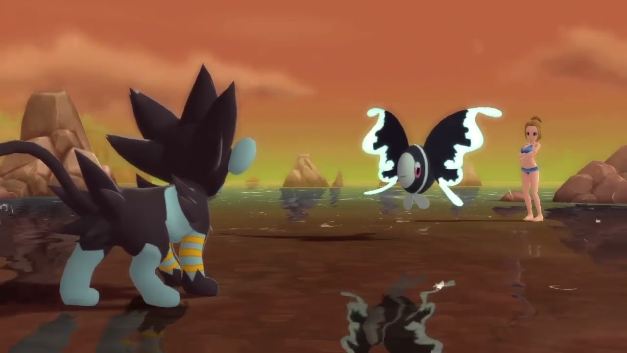 Shin the Luxray vs Lumineon Pokémon Shining Pearl ​4​ April 2022