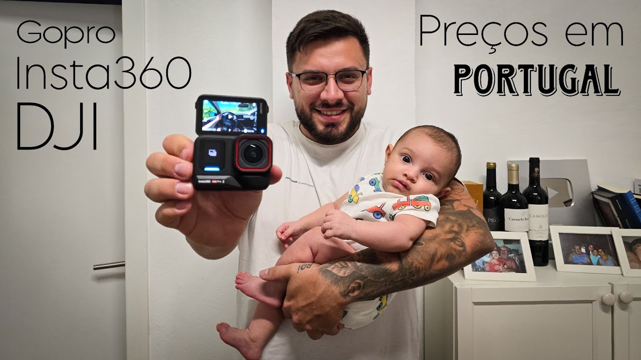 Preço de câmeras de ação em Portugal | Gopro | DJI OSMO ACTION | INSTA360