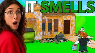 We Cleaned The DIRTIEST HOUSES EVER In Roblox!
