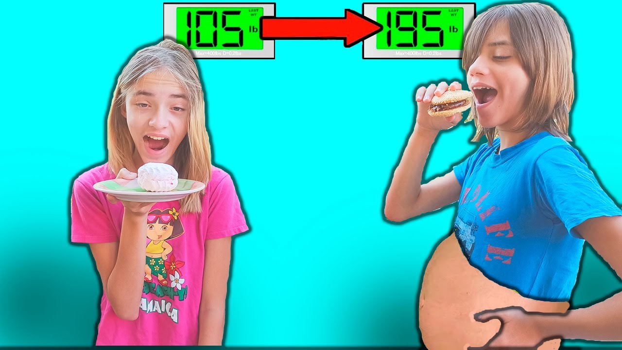WHO CAN GAIN THE MOST WEIGHT IN 24 HOURS EATING CHALLENGE YouTube WHO CAN GAIN THE MOST WEIGHT IN 24 HOURS EATING CHALLENGE YouTube