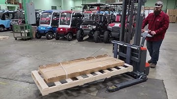 Check Out The Es-15PS Electric Pallet Stacker Jack Fully Electric Forklift Aternate