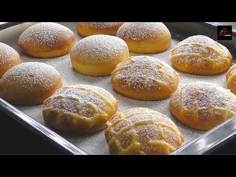 Baked Donuts with Custard Filling
