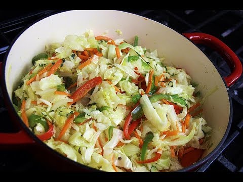 Video: How To Stew Cabbage