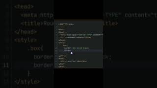 How to Make Rounded Corners Using CSS. #html #css # #coding #codenova