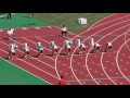 20160910 国体強化記録会4 女子100m