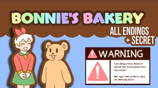 BONNIE'S BAKERY (All Endings + Secrets) | A cooking game that has more than meets the eye screenshot 2