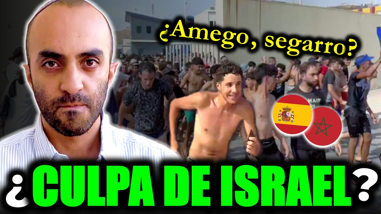La invasión de Marroquíes a Ceuta tiene que ver con Israel más de lo que crees
