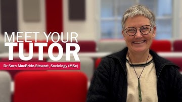 Sociology (MSc): Meet Your Tutor - Dr Sara MacBride-Stewart