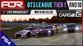 Project CARS 2 | AOR GT3 League | PS4 Tier 1 | S10 | R10: Watkins Glen