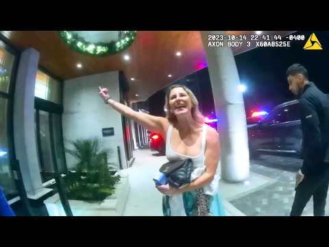 Drunk Florida Woman ARRESTED After WILD Hotel Meltdown! 😱 (Bodycam)