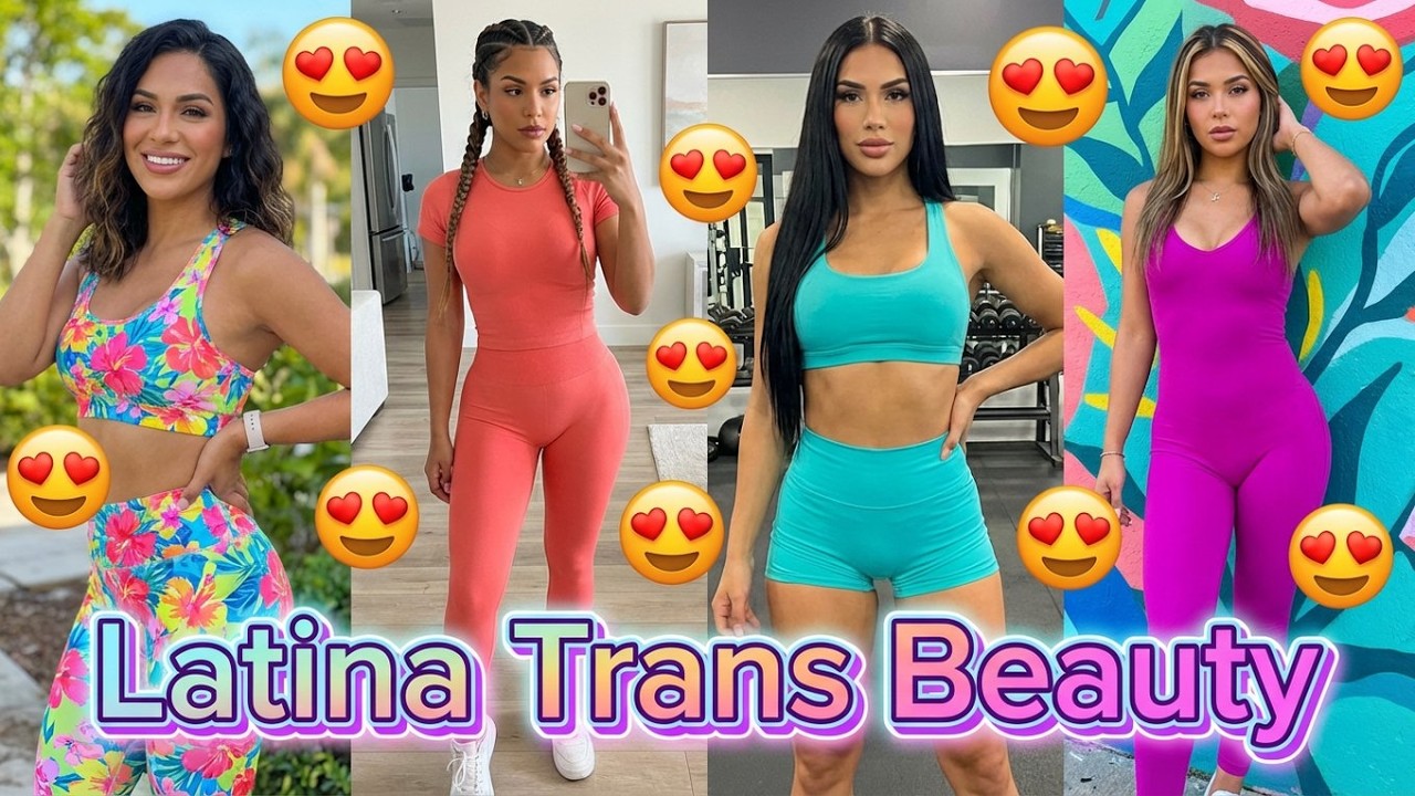 Most Beautiful Latina Trans Women 🌺 | Stunning Transgender Beauty & Confidence