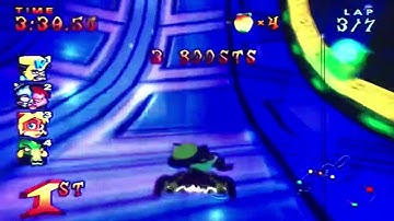 CRASH NITRO KART PLAYSTATION 2 ELECTRON AVENUE LAPS 7 DR. NEO CORTEX 