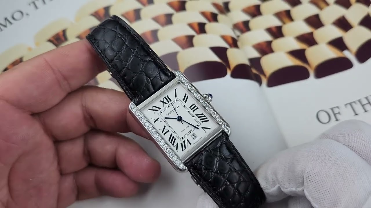  Trên tay Review Cartier Tank Solo W5200027