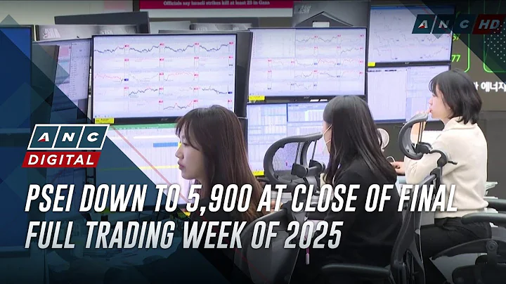 PSEi down to 5,900 at close of final full trading week of 2025 | ANC