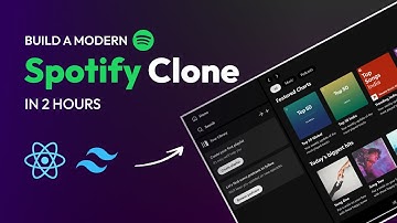 Create Spotify Clone Using React JS & Tailwind CSS | Build Complete Music Website In React 2024