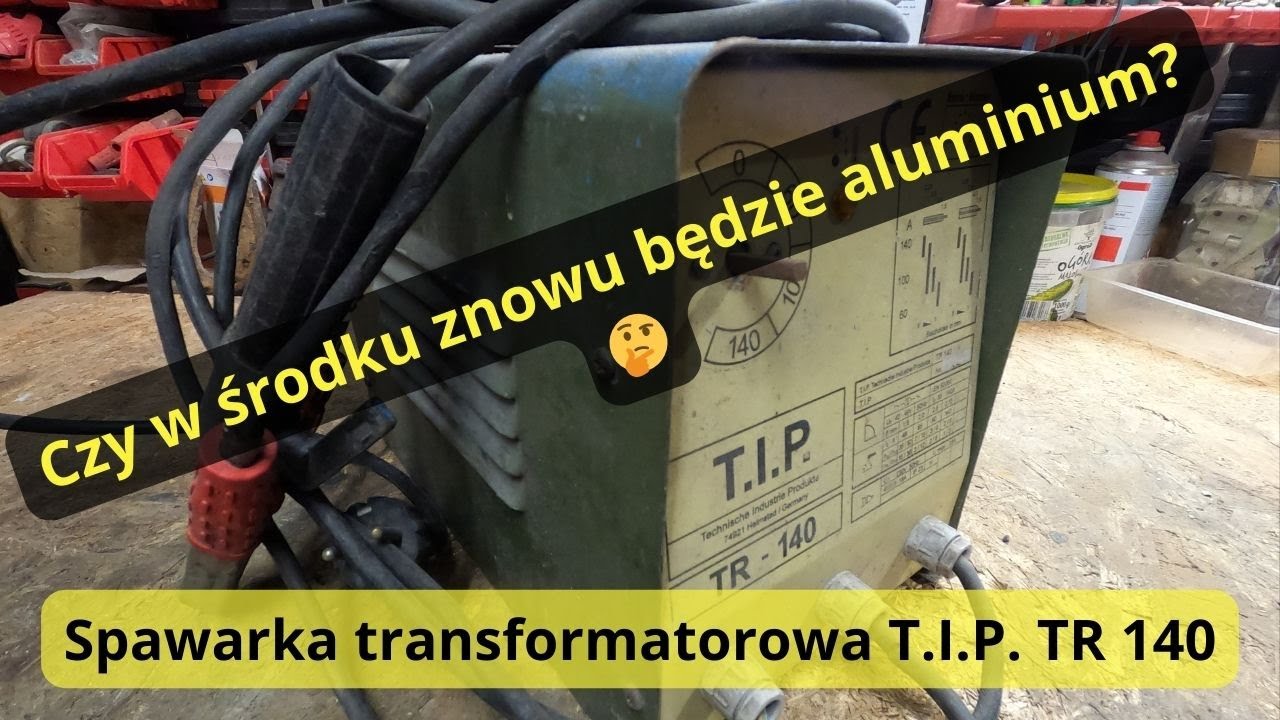 Czy w środku znajdę miedz? Spawarka transformatorowa T.I.P. TR 140