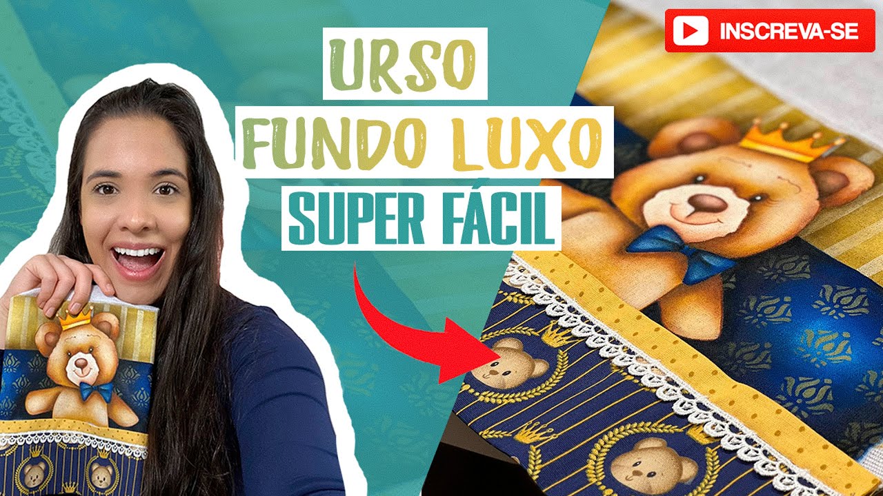 Pintando um Ursinho na Fralda - Facil para iniciantes