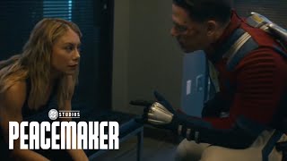 Peacemaker season 2 episode 6 harcourt interrogation