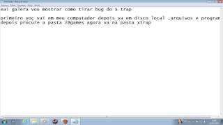 Como Tirar Bug X-Trap , Cross Fire AL