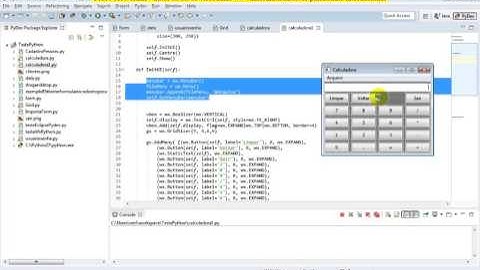 aula 5985 python   WxPython calculadora BoxSizer GridSizer AddMany