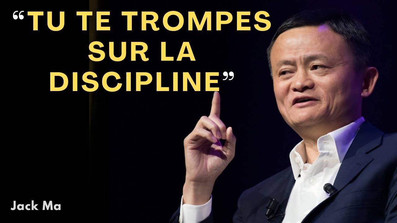Jack Ma révèle la vraie discipline (ce n’est pas ce que tu crois)