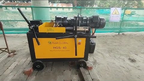 Rebar Threading Machine