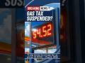 Trump’s Gas Tax Cut Reality Check ⛽
