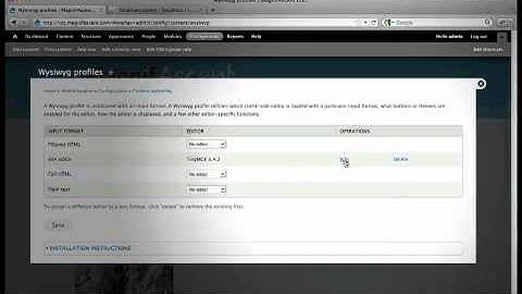198. Overview of how to set up a Wysiwyg to use a drop-down selector for CSS classes